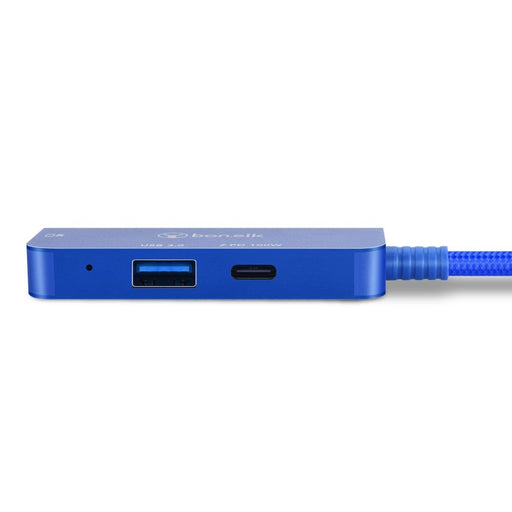 Bonelk Long - Life 3in1 Multiport Hub (Blue) - Macfixit Australia