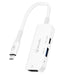 Bonelk Long - Life 3in1 Multiport Hub (White) - Macfixit Australia
