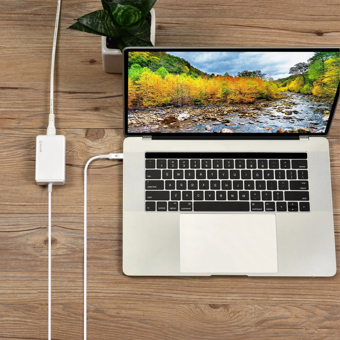 Bonelk Long - Life 65W PD USB - C Desktop Charger (White) - Macfixit Australia