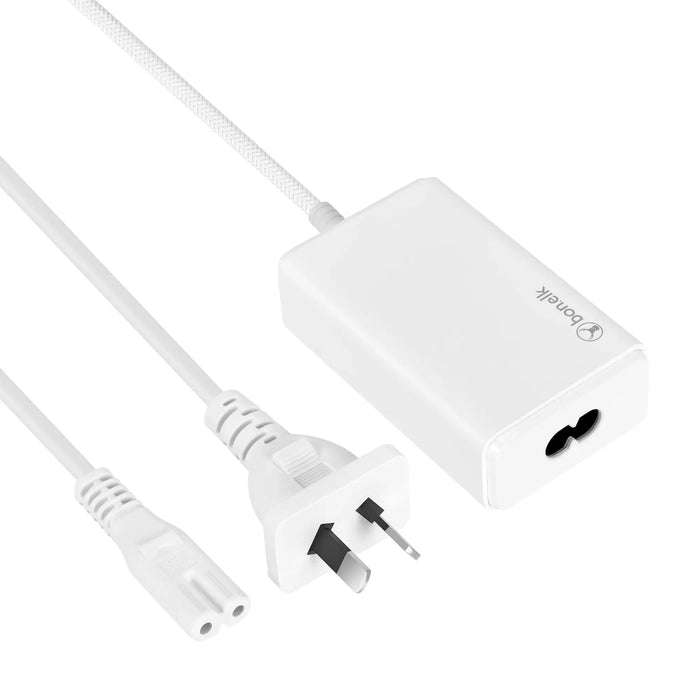 Bonelk Long - Life 65W PD USB - C Desktop Charger (White) - Macfixit Australia