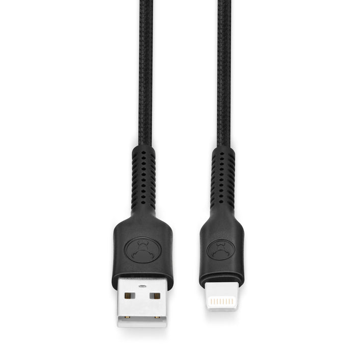 Bonelk Long - Life Easy Grip USB - A To Lightning Cable 1.2m (Black) - Macfixit Australia