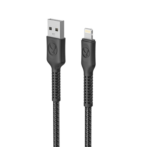 Bonelk Long - Life Easy Grip USB - A To Lightning Cable 1.2m (Black) - Macfixit Australia