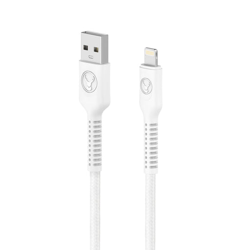 Bonelk Long - Life Easy Grip USB - A To Lightning Cable 1.2m (White) - Macfixit Australia