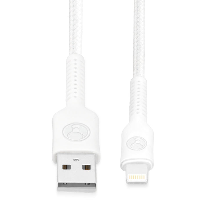 Bonelk Long - Life Easy Grip USB - A To Lightning Cable 2m (White) - Macfixit Australia