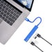 Bonelk Long - Life USB - A to 4 Port USB 3.0 Slim Hub (Blue) - Macfixit Australia