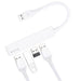 Bonelk Long - Life USB - A to 4 Port USB 3.0 Slim Hub (White) - Macfixit Australia