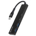 Bonelk Long - Life USB - C 4 In 1 Multiport Slim Hub (Black) - Macfixit Australia