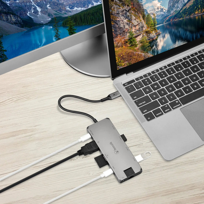 Bonelk Long - Life USB - C To 11 - In - 1 Multiport Hub - Space Grey - Macfixit Australia