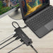 Bonelk Long - Life USB - C To 14 - In - 1 Multiport Hub - Black - Macfixit Australia