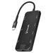 Bonelk Long - Life USB - C To 8 - In - 1 Multiport Hub (Black) - Macfixit Australia