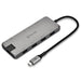 Bonelk Long - Life USB - C To 8 - In - 1 Multiport Hub (Space Grey) - Macfixit Australia