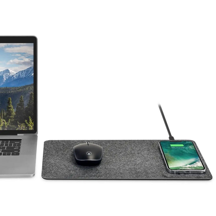Bonelk Mouse Mat Qi Pro (Grey) - Macfixit Australia