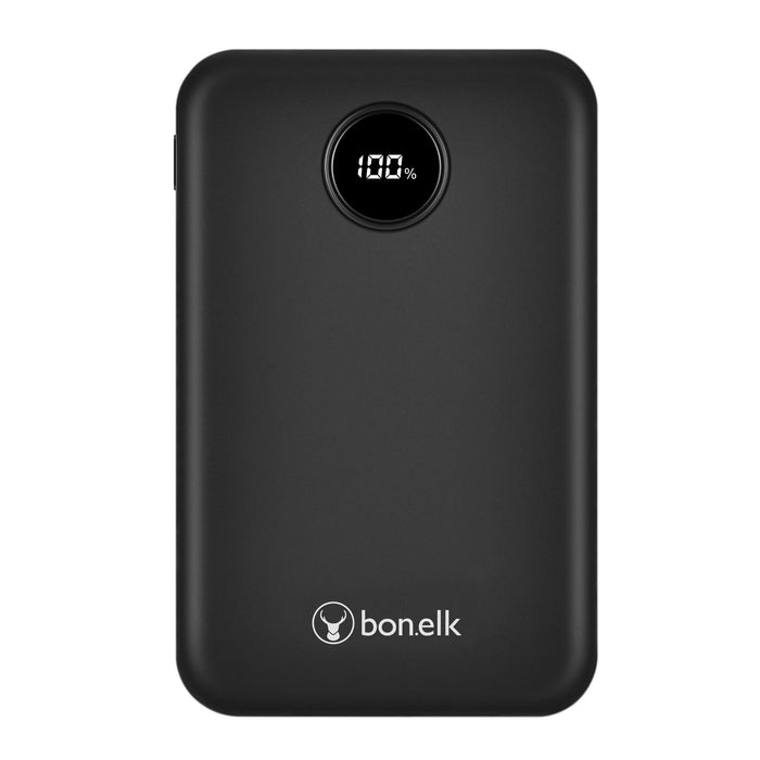 Bonelk Power Bank Mini 10,000mAh, PD20W / QC 22.5W (Black) - Macfixit Australia