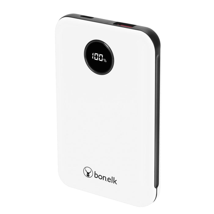 Bonelk Power Bank Mini 10,000mAh, PD20W / QC 22.5W (White) - Macfixit Australia