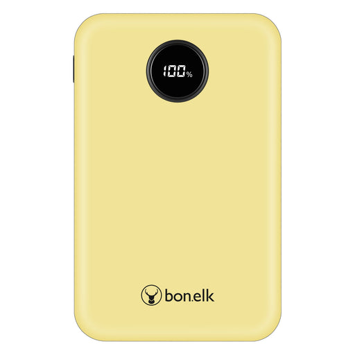 Bonelk Power Bank Mini 10,000mAh, PD20W / QC 22.5W (Yellow) - Macfixit Australia