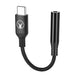 Bonelk USB - C to 3.5mm Long - Life Adapter (Black) - Macfixit Australia