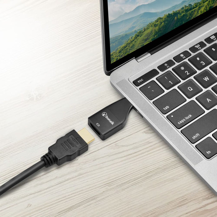 Bonelk USB - C To 4K HDMI Adapter (Black) - Macfixit Australia