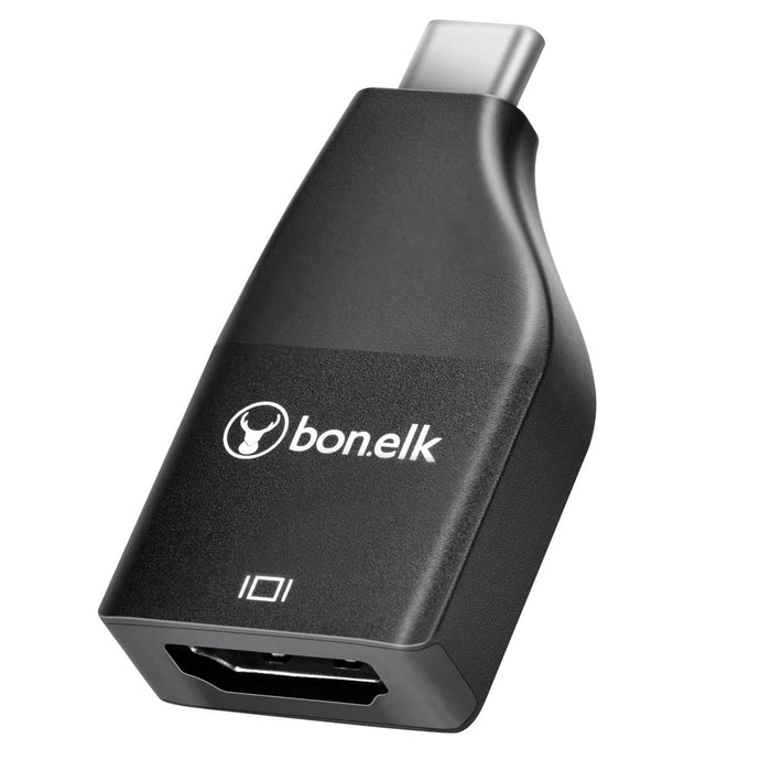 Bonelk USB - C To 4K HDMI Adapter (Black) - Macfixit Australia