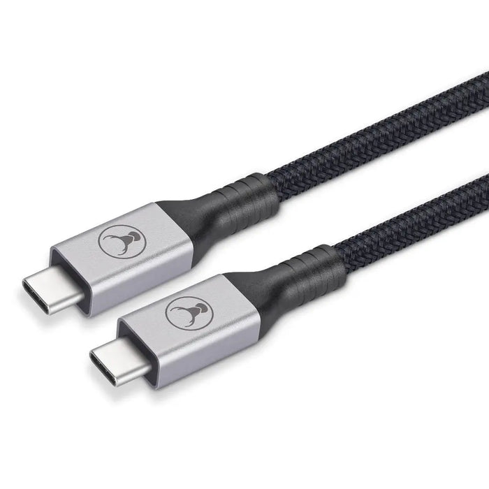 Bonelk USB - C to USB - C Long - Life Cable 10Gbps /140W - 2 metre (Black) - Macfixit Australia