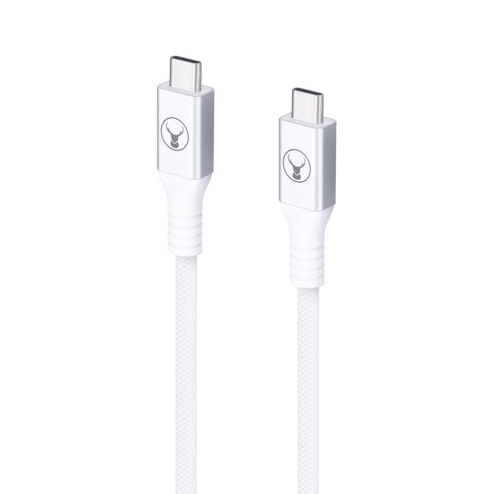 Bonelk USB - C to USB - C Long - Life Cable 20Gbps /240W - 2 metre (White) - Macfixit Australia