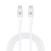 Bonelk USB - C to USB - C Long - Life Cable 20Gbps /240W - 2 metre (White) - Macfixit Australia