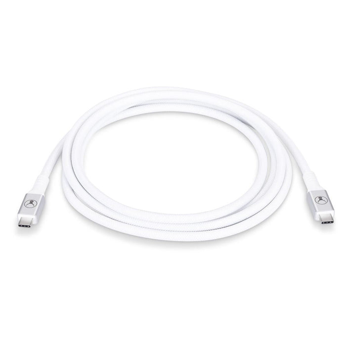 Bonelk USB - C to USB - C Long - Life Cable 20Gbps /240W - 2 metre (White) - Macfixit Australia