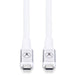Bonelk USB - C to USB - C Long - Life Cable 20Gbps /240W - 2 metre (White) - Macfixit Australia