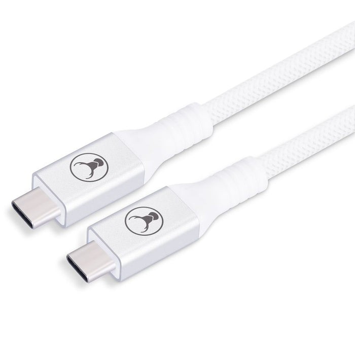 Bonelk USB - C to USB - C Long - Life Cable 20Gbps /240W - 2 metre (White) - Macfixit Australia