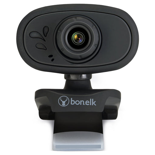 Bonelk USB Webcam, Clip On, 720p (Black) - Macfixit Australia