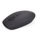 Bonelk Wireless Round Scroll 4D Mouse, 800 - 1600 DPI, M - 257 (Black) - Macfixit Australia