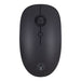 Bonelk Wireless Round Scroll 4D Mouse, 800 - 1600 DPI, M - 257 (Black) - Macfixit Australia