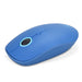 Bonelk Wireless Round Scroll 4D Mouse, 800 - 1600 DPI, M - 257 (Blue) - Macfixit Australia