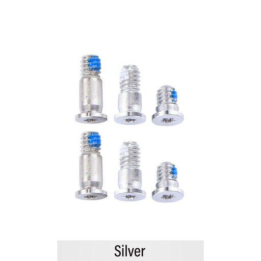 Bottom Case Screws for Macbook Pro 13'' A1708 / A2159 / A2338(2016 - 2020) (6PCS/Set) - Silver - Macfixit Australia
