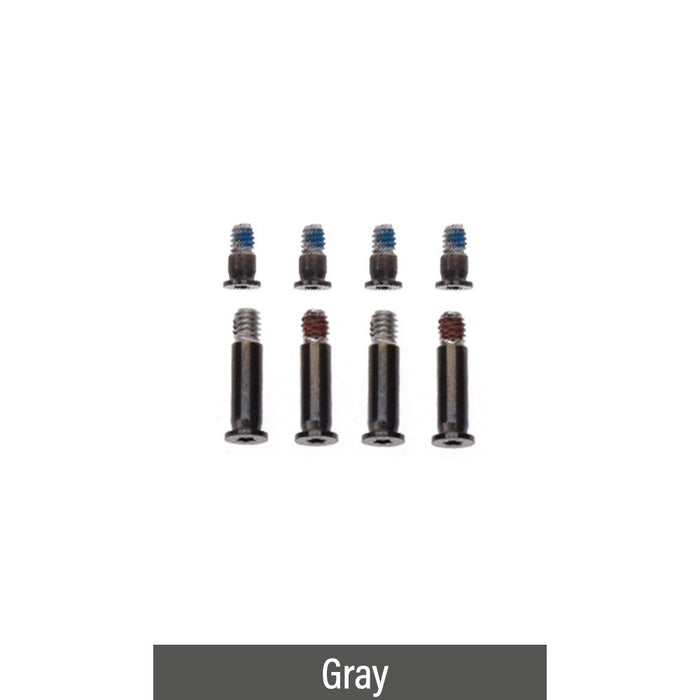 Bottom Case Screws for MacBook Pro 14" A2442 / A2779 / Pro 16" A2485 / A2780 (6PCS/Set) - Gray - Macfixit Australia