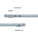 Refurbished MacBook Air (15-inch, M5, 2026) - 10C CPU, 10C GPU, 16GB RAM, 256GB SSD Storage - Sky Blue | Battery: 100% Macfixit Australia