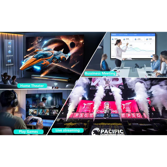 Portable USB-C Wireless HDMI Transmitter with 100W PD