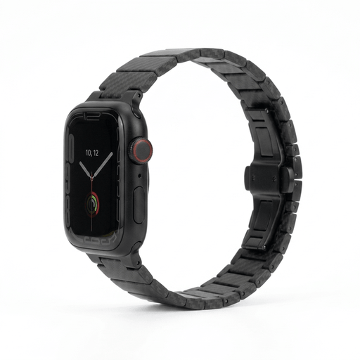 Carbon Fibre Band for Apple Watch - Black - Macfixit Australia