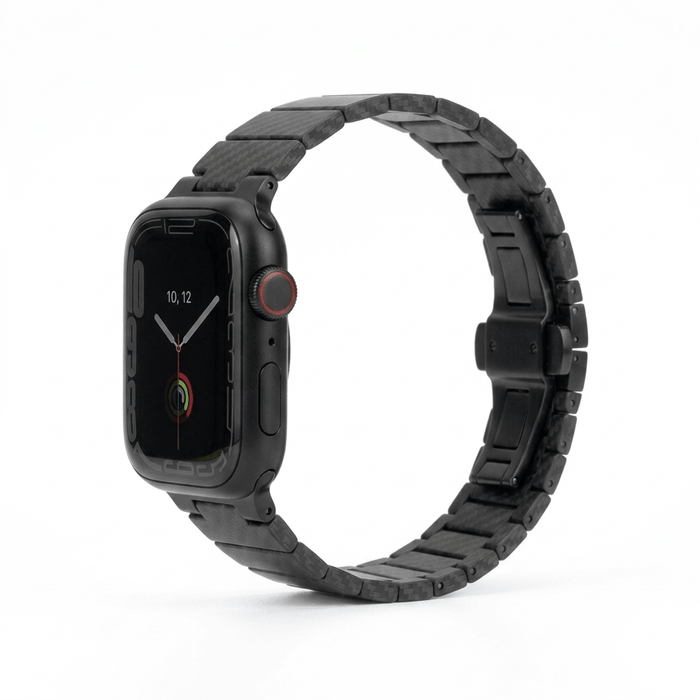 Carbon Fibre Band for Apple Watch - Black - Macfixit Australia