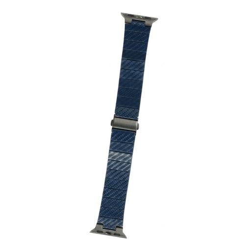 Carbon Fibre Band for Apple Watch - Dark Blue - Macfixit Australia