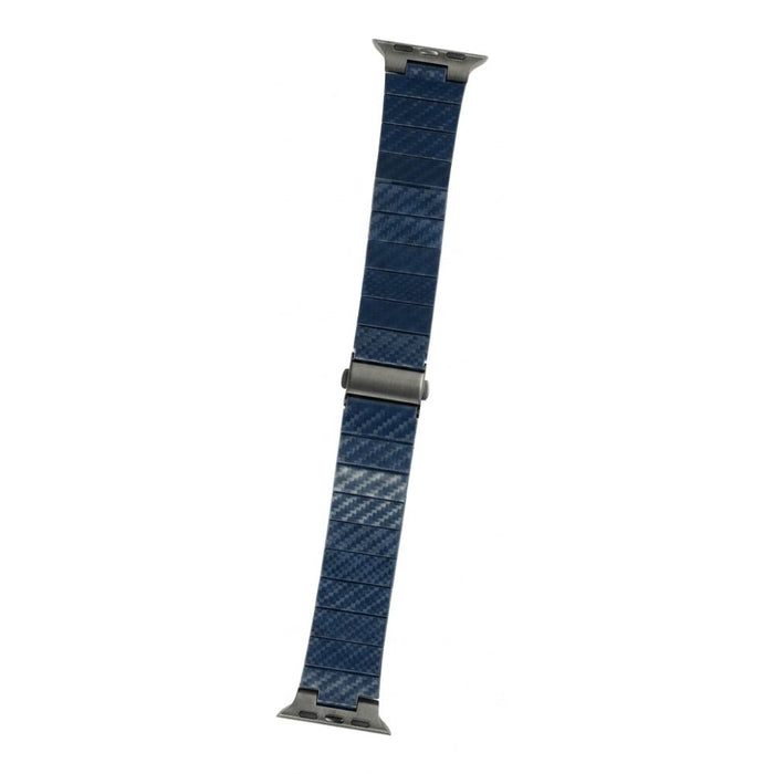 Carbon Fibre Band for Apple Watch - Dark Blue - Macfixit Australia