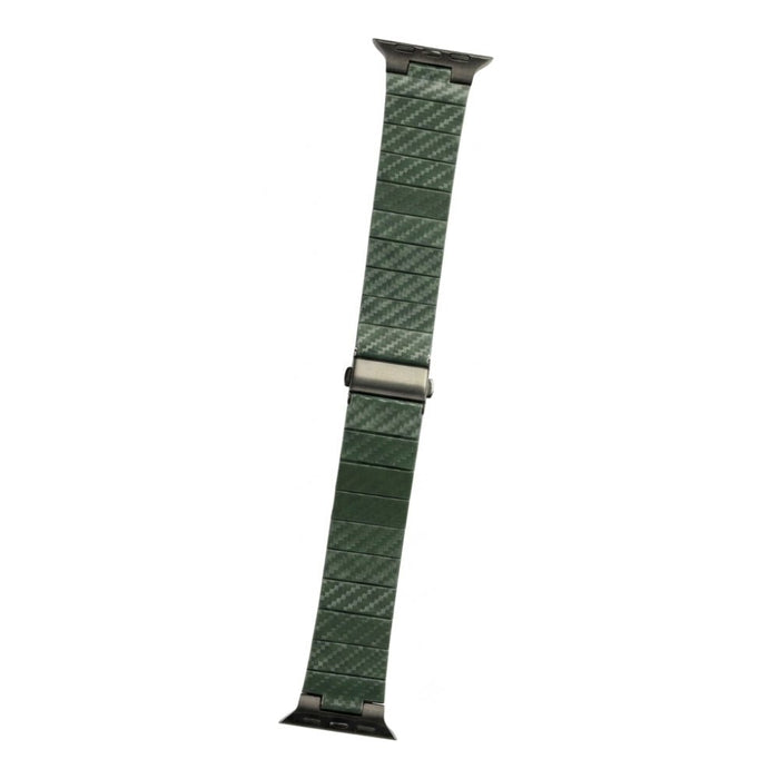 Carbon Fibre Band for Apple Watch - Dark Green - Macfixit Australia
