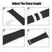 Carbon Fibre Band for Apple Watch - Dark Green - Macfixit Australia