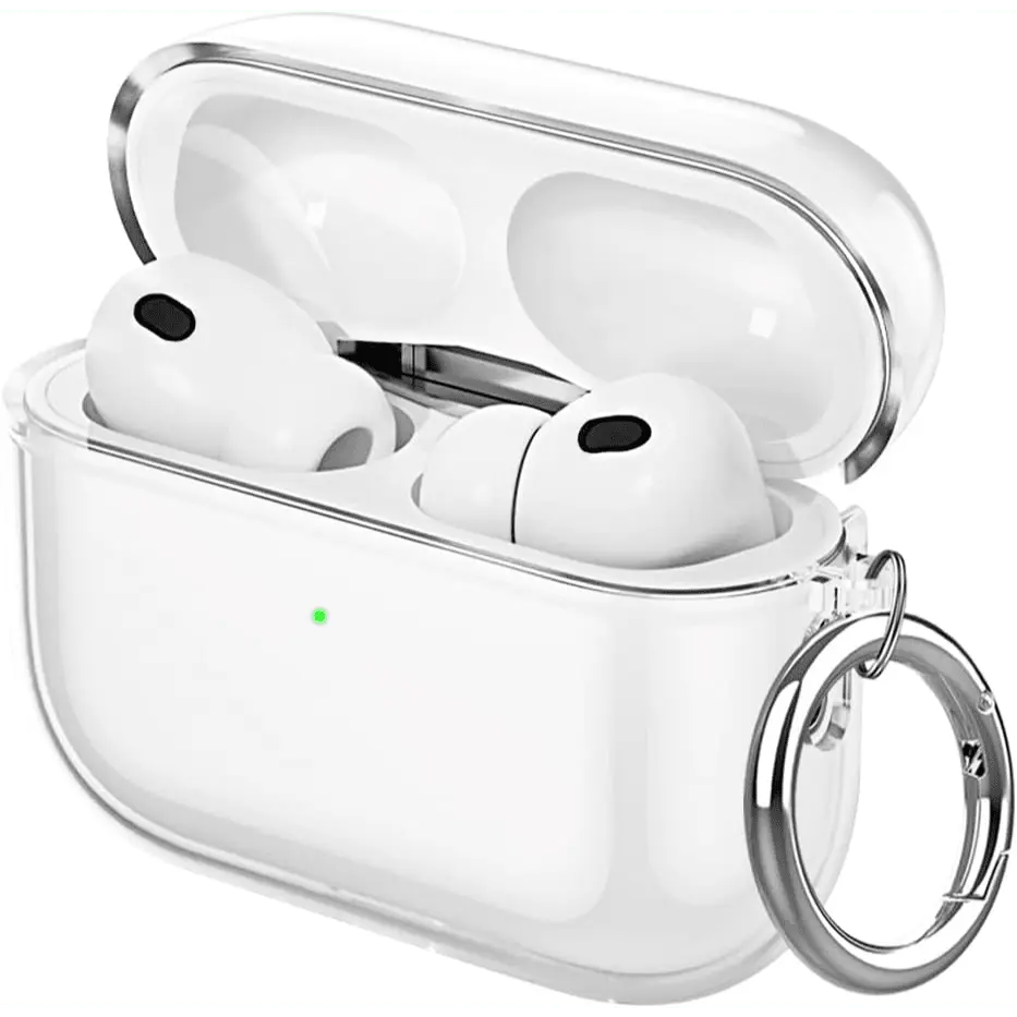 Clear Case for AirPods with Keychain Ring - Macfixit Australia