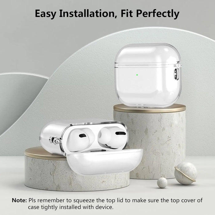 Clear Case for AirPods with Keychain Ring - Macfixit Australia