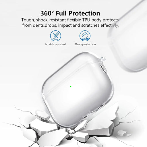 Clear Case for AirPods with Keychain Ring - Macfixit Australia