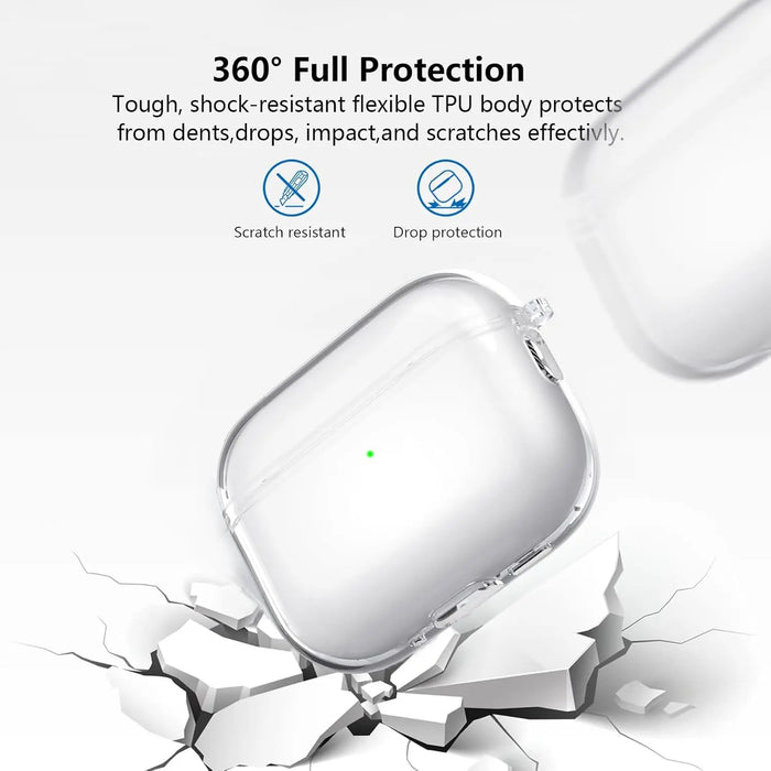Clear Case for AirPods with Keychain Ring - Macfixit Australia