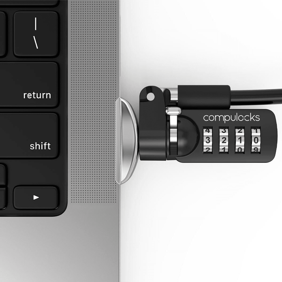 Mac Lock Interflex Compulocks MacBook Pro 14-INCH Ledge Lock Adapter +Combination Lock ...
