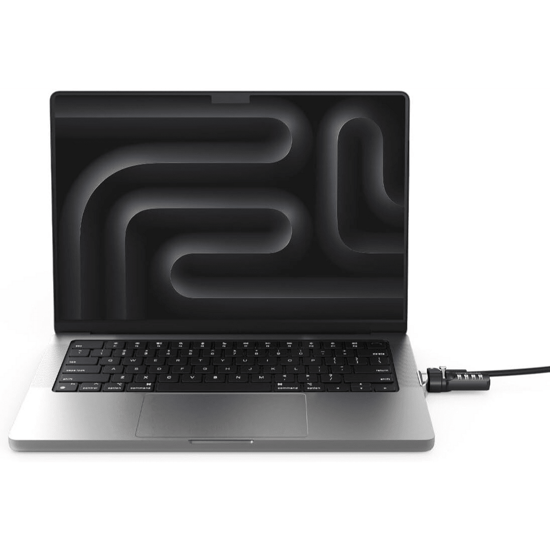 Compulocks MacBook Pro 14-INCH Ledge Lock Adapter +Combination Lock ...