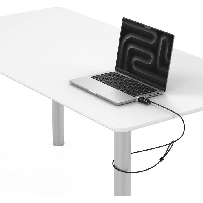 Compulocks MacBook Pro 16 - INCH Ledge Lock Adapter +Combination Lock - Macfixit Australia