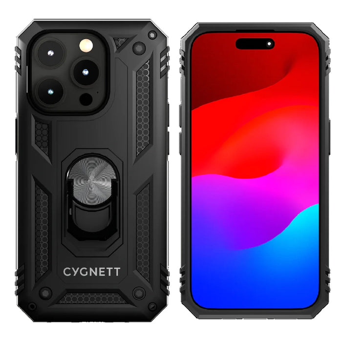 Cygnett Apple iPhone 15 Pro (6.1") Rugged Case - Black - Macfixit Australia